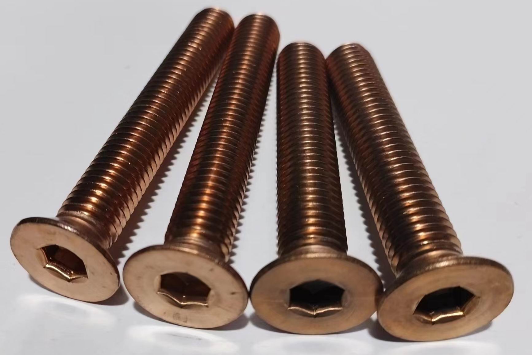 Silicon Bronze Flat Socket Cap Screws Bolts Screws