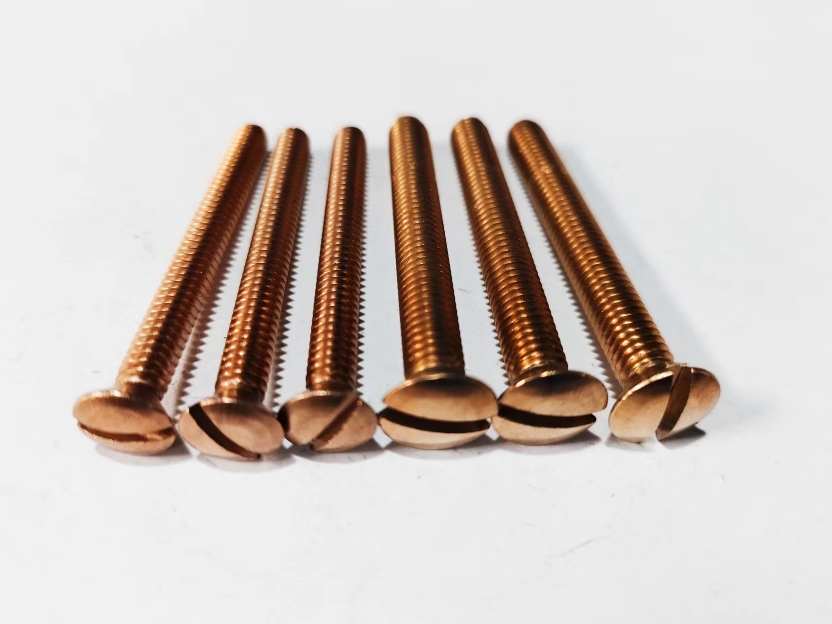 Silicon Bronze Machine Screws Bolts Slotted Oval Head