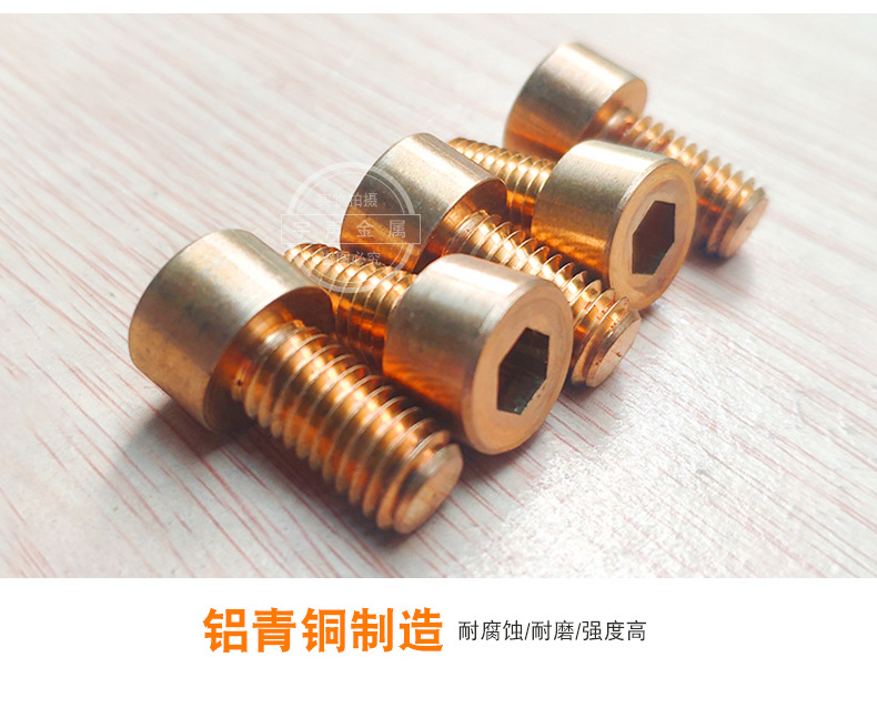 C63000 Aluminioum bronze socket cap bolts