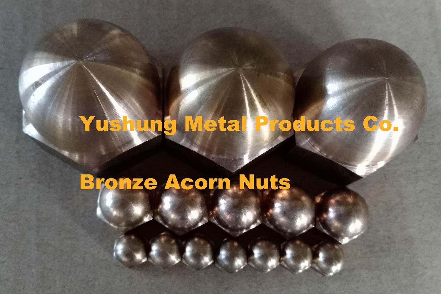 Silicon bronze acorn nuts