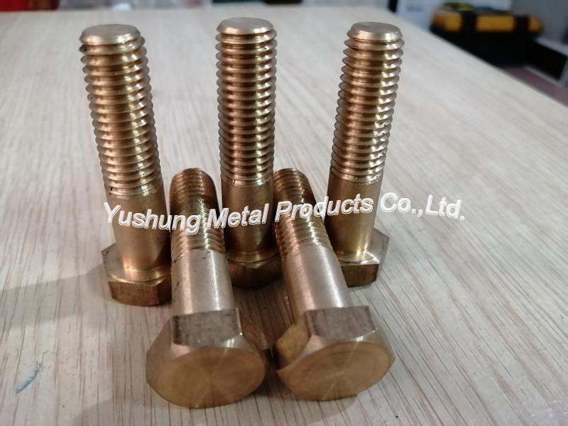 C83600 phosphor bronze hex bolts