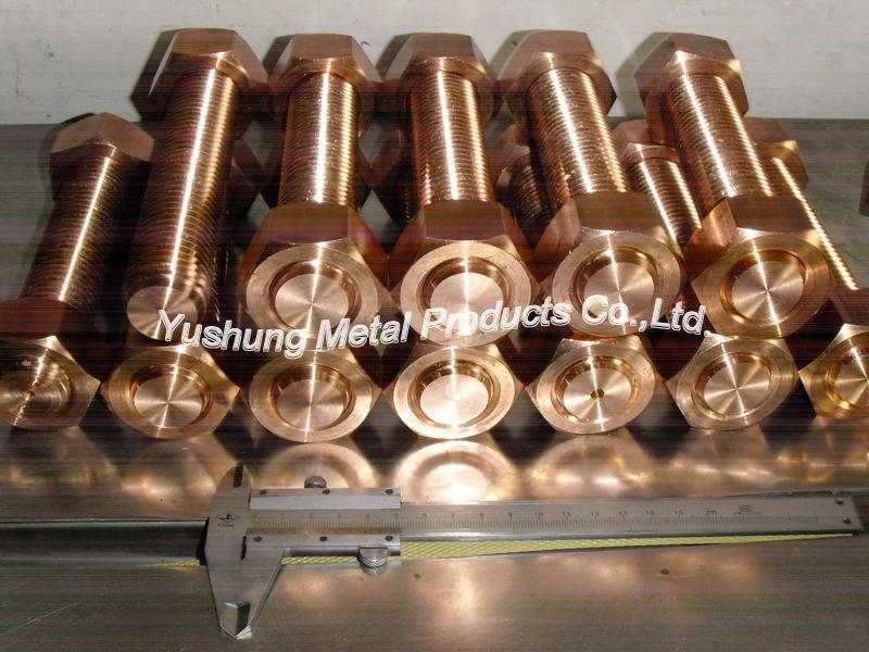 C51000 phosphor bronze studbolts and nuts