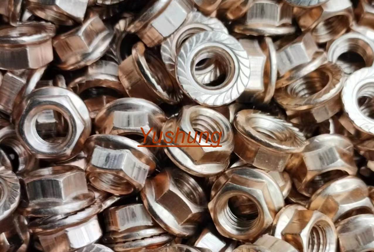 Silicon Bronze Flange Nuts